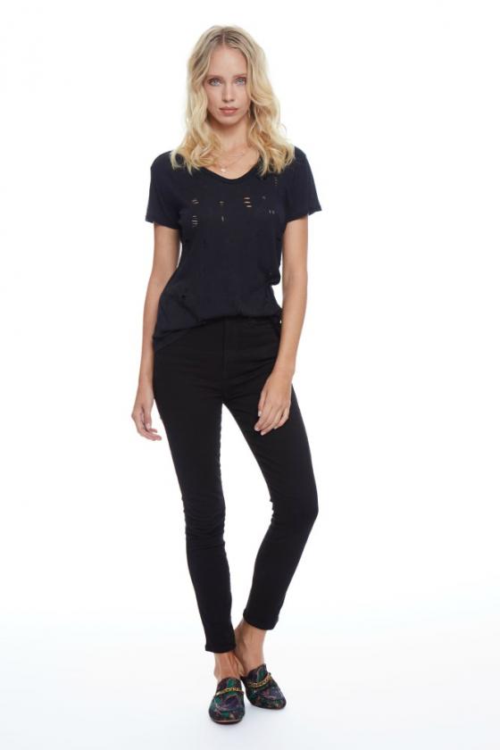 Cone Denim, Lenzing and Unifi collaborated on the launch of Future BLACK+ denim featuring Lenzing Modal® branded fibers and REPREVE® Black recycled fibers.